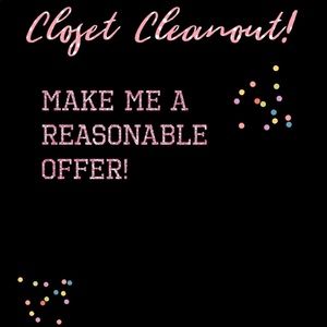 Closet Cleanout! Bundle and Save!